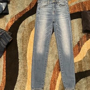 3 pair American Eagle jeans